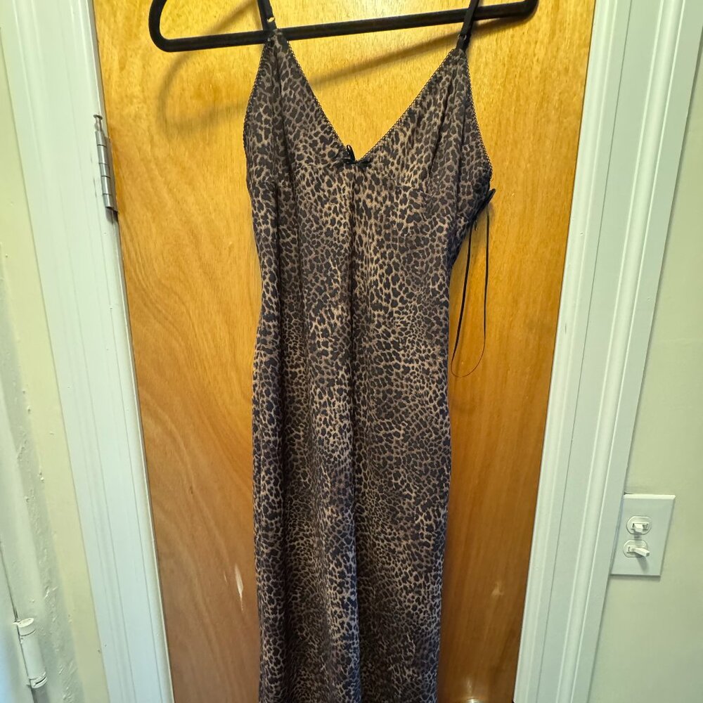Zara Cheetah Maxi Dress